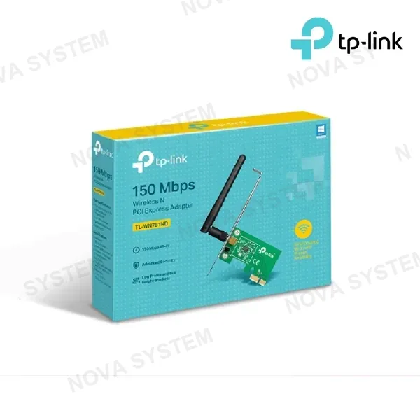Tp-Link ADAPTADOR PCI EXPRESS INALAMBRICO TP-LINK ( TL-WN781ND ) 150MBPS