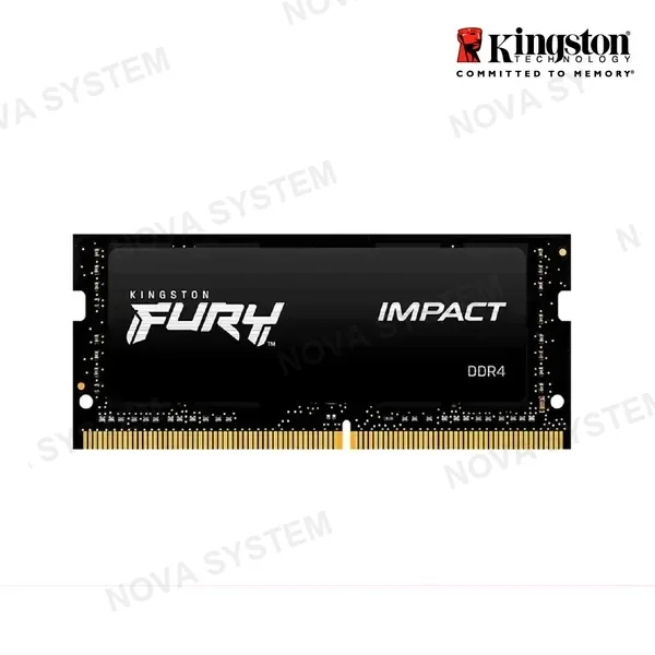 Kingston MEMORIA RAM SODIMM KINGSTON FURY IMPACT 8GB 3200 MHZ ( PC4-25600 ) DDR4 | CL20