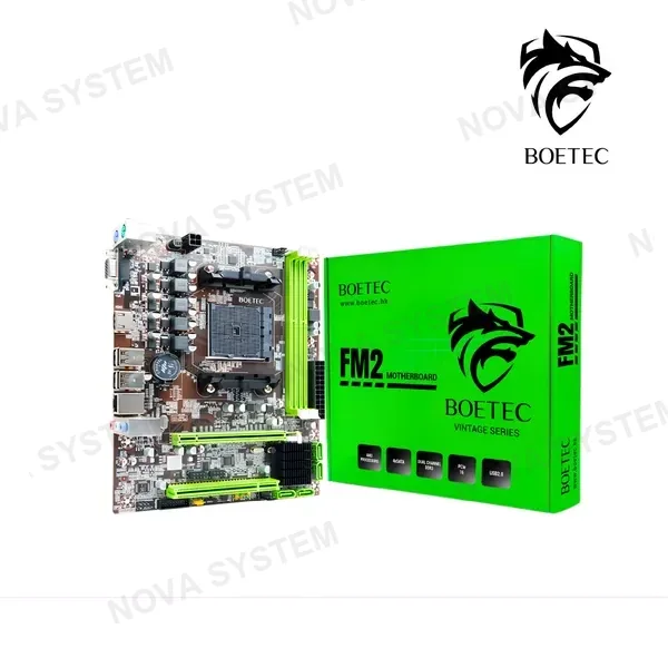 AMD MOTHERBOARD BOETEC AMD A75 DDR3 FM2