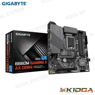 Gigabyte MOTHERBOARD GIGABYTE B660 GAMING X AX DDR4 ( B660M G X AX DDR4 ) LGA1700