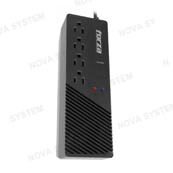 Forza ESTABILIZADOR FORZA 4 TOMAS ( FVR-1012 ) 1000VA 500W