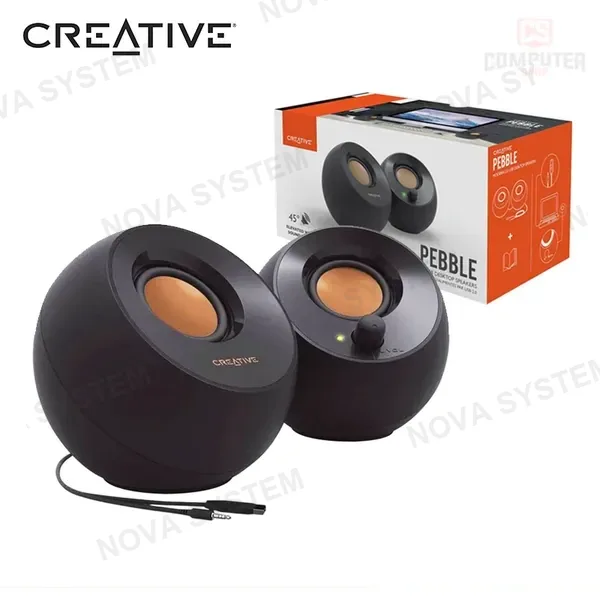 PARLANTE CREATIVE PEBBLE 2.0 BLACK (PN 51MF1680AA000)