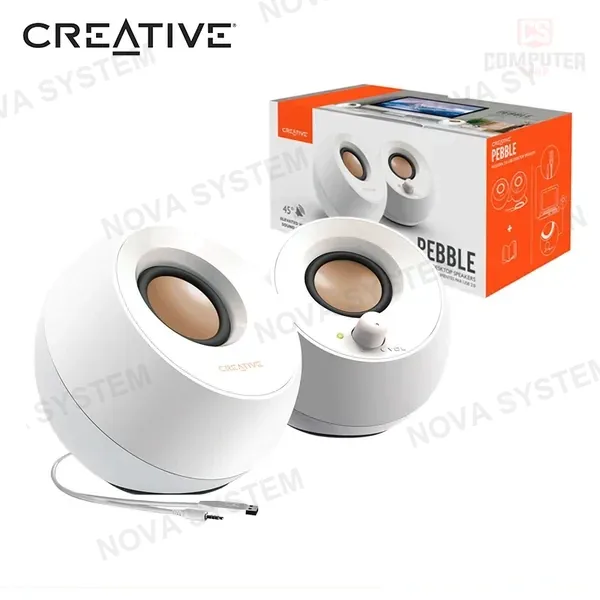 PARLANTE CREATIVE PEBBLE 2.0 WHITE (PN 51MF1680AA001)