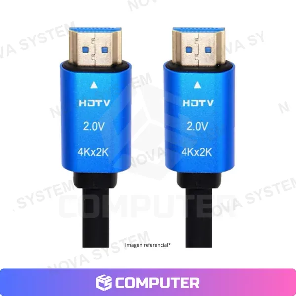 3M CABLE HDMI DELCOM ( DCHD041 ) V2.0 CABEZA DE ALUMINIO | 3M BLISTER