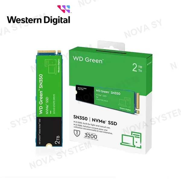 Western Digital SSD WESTERN DIGITAL SN350 2TB ( WDS200T3G0C ) GREEN | NVME