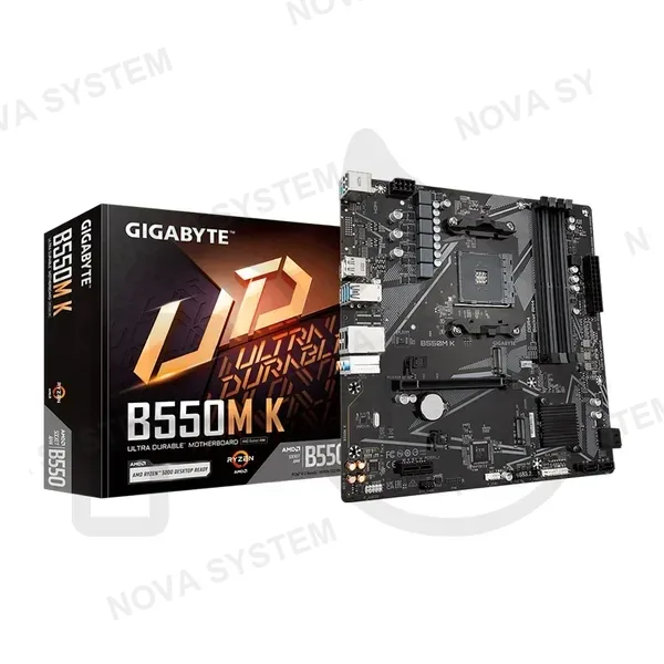 Gigabyte MOTHERBOARD GIGABYTE B550M-K ( MB550GBT00 ) AM4 | DDR4