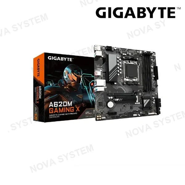 Gigabyte MOTHERBOARD GIGABYTE A620M GAMING ( A620M-GAMING-X ) 4 SLOTS | AM5