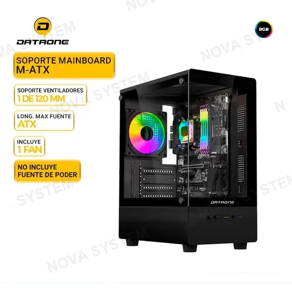 CASE BITFENIX BFC-NSM-150-KKGSK-3A NOVA MESH M ARGB BLACK