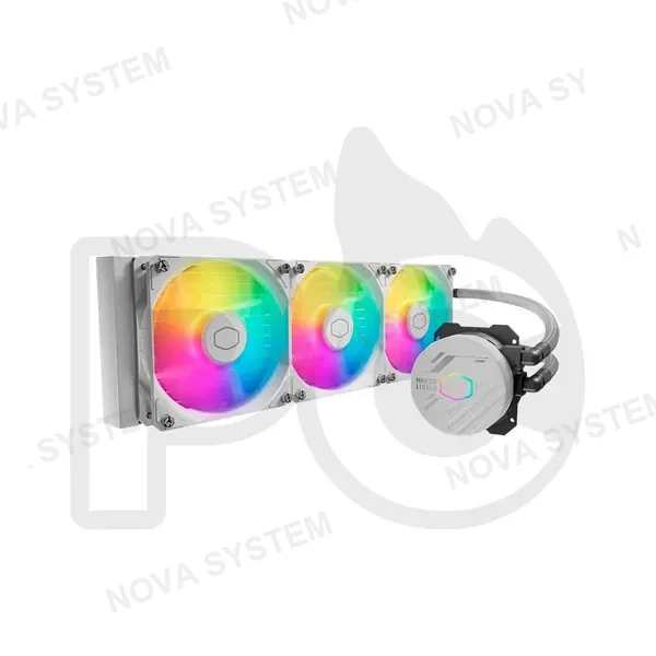 Cooler Master REFRIGERACION LIQUIDA COOLER MASTER MASTERLIQUID 240L CORE ( MLW-D24M-A18PZRW ) BLANCA | X2 FAN