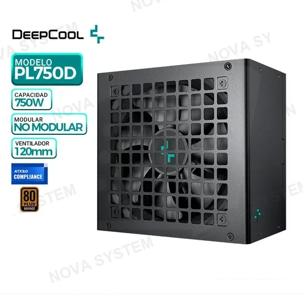 Deepcool FUENTE DE PODER DEEPCOOL PK750D ( R-PK-PK750D-FA0B-US ) 750W | 80 PLUS BRONZE