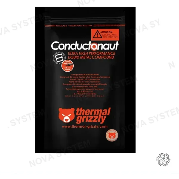 LG PASTA TERMICA THERMAL GRIZZLY ( CONDUCTONAUT ) 5 GRAMOS | METAL LIQUIDO
