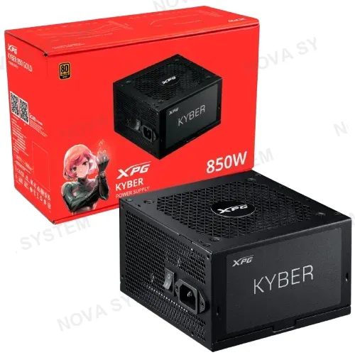 XPG FUENTE DE PODER XPG KYBER 850W 80+ GOLD KYBER850G-BKCUS
