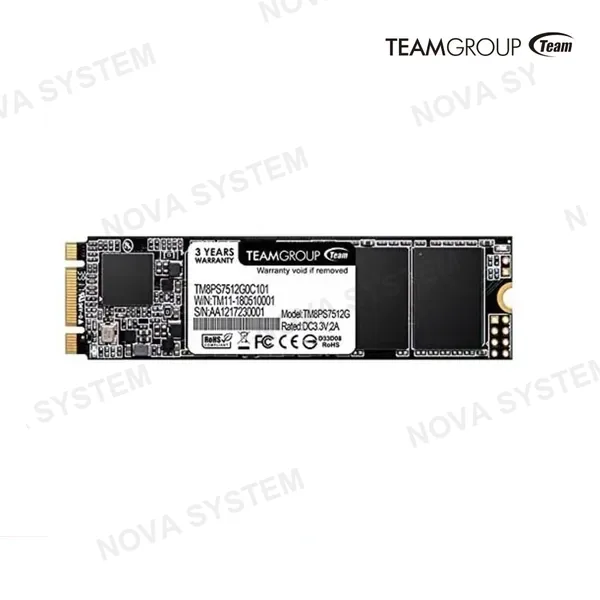 TEAMGROUP SSD TEAMGROUP 1TB MS30 M.2 2280 SATA III 6GB/S VELOCIDAD DE ESCRITURA 480 MB/S, VELOCIDAD DE LECTURA 530 MB/S.