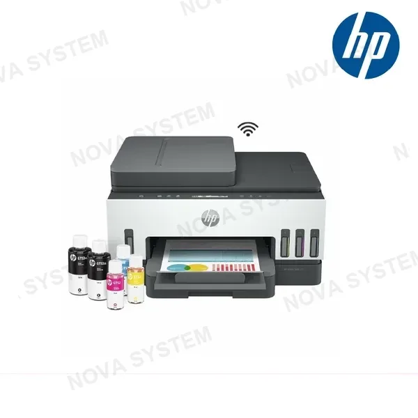 HP IMPRESORA MULTIFUNCIONAL HP SMART TANK 750 TINTA CONTINUA, COLOR, WI-FI, SMART APP, DÚPLEX, ADF ALIMENTADOR AUTOMÁTICO (6UU47A)