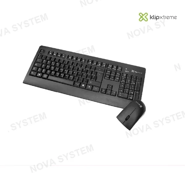 KLIP COMBO INALAMBRICO KLIP XTREME INSPIRE ( KCK-265S ) TECLADO+MOUSE | NEGRO | USB