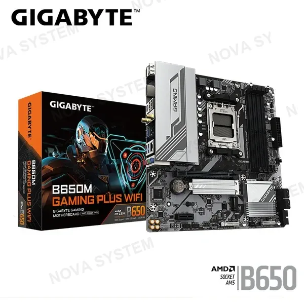 Gigabyte MOTHERBOARD GIGABYTE B650M GAMING PLUS WIFI ( 9MB65MGPW-00-G11 ) DDR5 | AM5