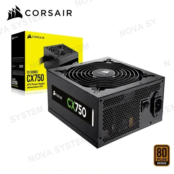 Corsair FUENTE DE PODER CORSAIR CX SERIES 750W ( CX750 ) BRONZE I NEGRA