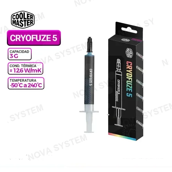 Cooler Master PASTA TERMICA COOLER MASTER CRYOFUZE VIOLET ( MGY-NOSG-N07M-R1 ) 12.6 W/MK / 3G