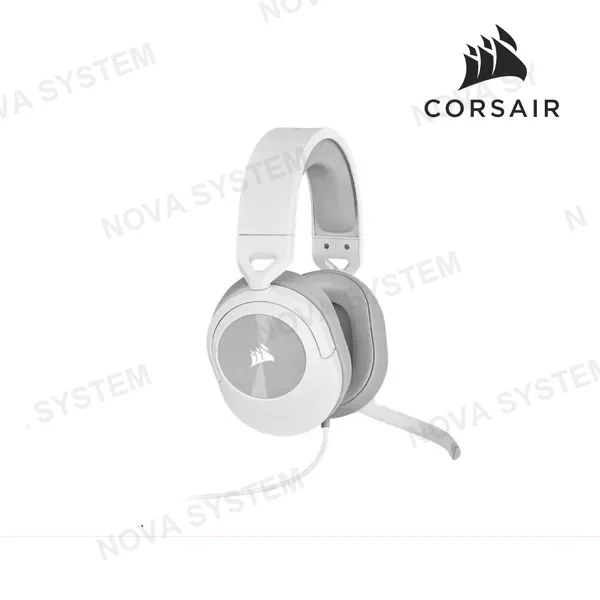 Corsair AUDIFONOS C/MICROFONO CORSAIR HS55 STEREO ( CA-9011261-NA ) BLANCO | 3.5 MM