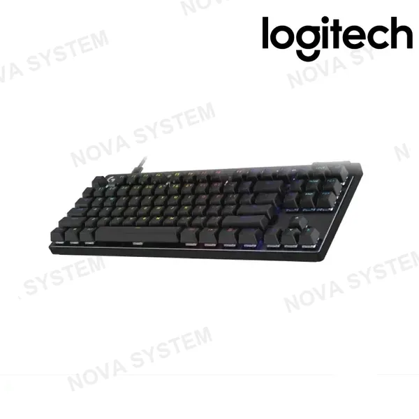 Logitech TECLADO GAMING LOGITECH PRO X TKL RAPID ( 920-013131 ) NEGRO | SWITCH RAPID ANALOGICO | LIGHTSYNC RGB