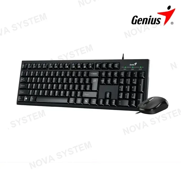 Genius COMBO GENIUS KM-100SE ( 31330009401 ) TECLADO+MOUSE | IA COPILOT | USB
