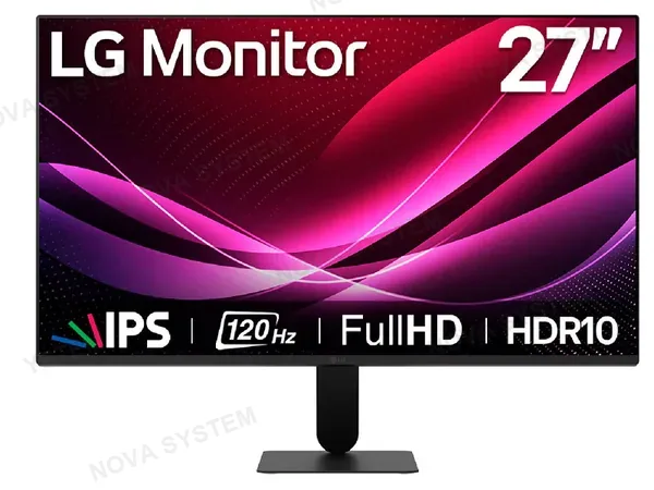 LG MONITOR LG 27" ( 27U411A-B ) IPS | FHD - 120HZ | HDR10 | 5 MS | 1 HDMI - 1 VGA