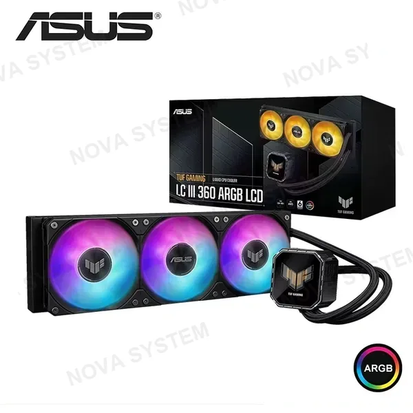 ASUS REFRIGERACION LIQUIDAD ASUS ROG STRIX LC III 360 ( ROG STRIX LC III 360 ARG ) ALUMINIO | X3 COOLER 120MM | ARGB AURA SYNC