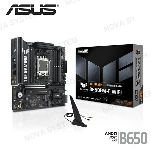 ASUS MOTHERBOARD ASUS TUF GAMING B650EM-E WIFI ( TUF-GAMING-B650EM-E WIFI ) DDR5 | AM5