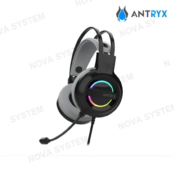 Antryx AUDIFONO C/MICROFONO ANTRYX IRIS-K ( AGH-7100KGY ) GRAY 7.1 VIRTUAL USB