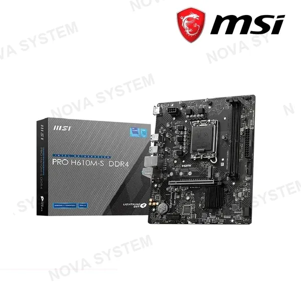 MSI MOTHERBOARD MSI H610M-S ( MBMSH610M-SDDR4 ) DDR4 | LGA 1700