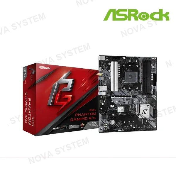 Asrock MOTHERBOAR ASROCK B550 PHANTOM GAMING 4 AC ( MBARB550PG4AC ) DDR4 | WIFI | AM4