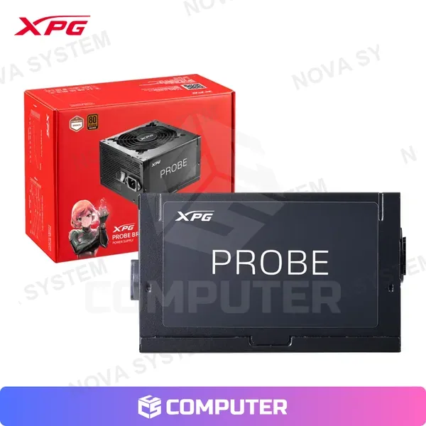 XPG FUENTE DE PODER XPG PROBE ( PROBE600B-BKCUS ) 600W | 80 PLUS BRONZE