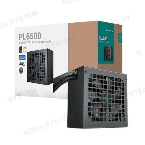 Deepcool FUENTE DE PODER DEEPCOOL PF500X, 80 PLUS BRONZE, 500W