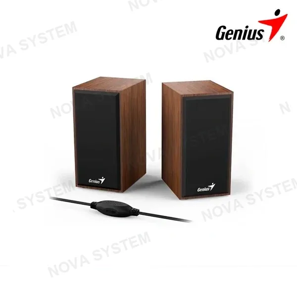 Genius PARLANTE GENIUS SP-HF180 USB POWER 6W PINE WOOD ( 31730029404 )