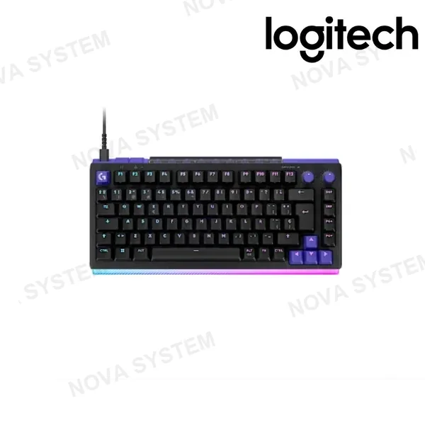 Logitech TECLADO MECANICO LOGITECH G512 X 75 ( 920-013926 ) NEGRO | SWITCH TACTIL BROWN