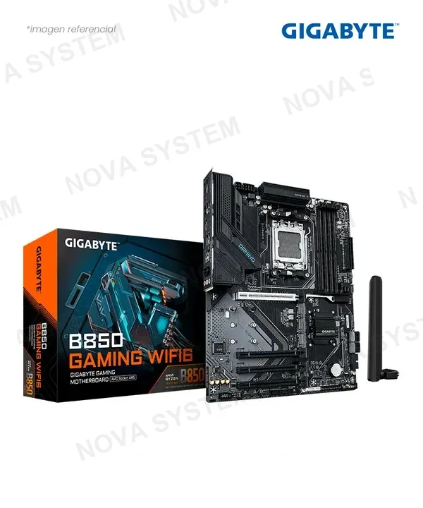 Gigabyte PLACA GIGABYTE B850 GAMING WIFI6 AM5 AMD B850 DDR5 HDMI DP BLUETOOTH M.2 SATA 6GB ATX