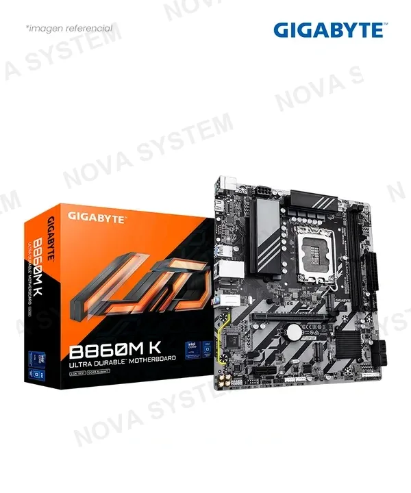 Gigabyte PLACA GIGABYTE B860M K INTEL B860 LGA 1851 DDR5 HDMI M.2 SATA 6GB M-ATX