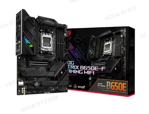 ASUS PLACA ASUS ROG STRIX B650E-I GAMING WIFI AMD B650 AM5 DDR5 HDMI M.2 SATA 6GB BLUETOOTH MINI-ITX