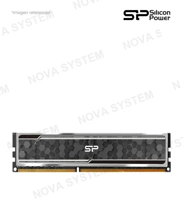 SAT MEMORIA 16GB DDR4 BUS 3200MHZ SILICON POWER GRAY CL16 1.35V SP032GXLZU320BDAJ7