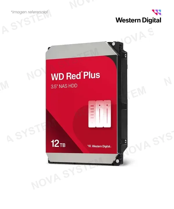 WESTERN DIGITAL DISDO D 12TB WESTER DIGITAL RED PLUS NAS WD120EFGX SATA 7200RPM 3.5 CACHE 512MB