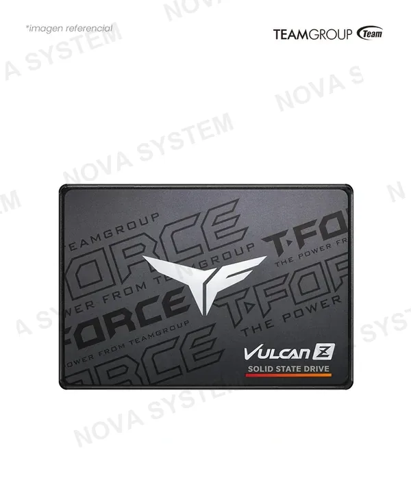 T-Force DISCO SOLIDO SSD 512GB TEAMGROUP T-FORCE VULCAN Z SATA 6.0 GB 2.5 PULG T253TZ512G0C101