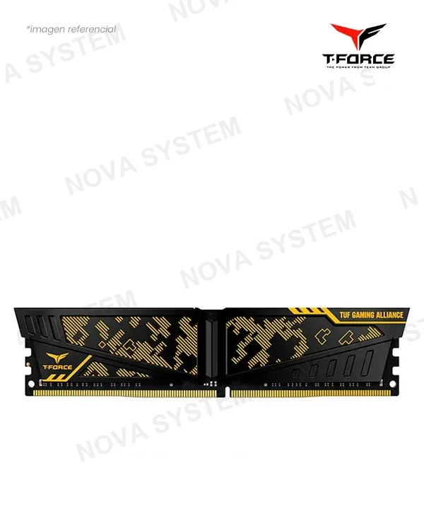 Teamgroup MEMORIA 8GB DDR4 BUS 3200MHZ TEAMGROUP T-FORCE VULCAN TUF CL16 1.35V TLTYD48G3200HC16C01