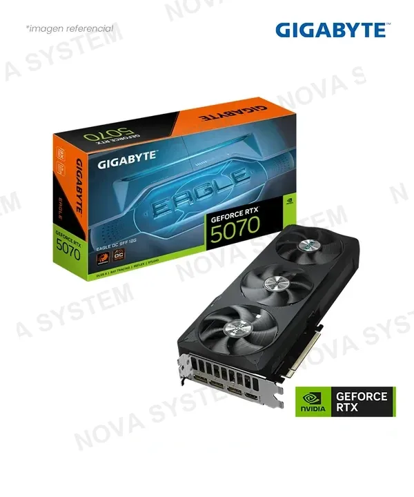 Gigabyte VIDEO GIGABYTE GEFORCE RTX 5070 EAGLE OC SFF 12G 12GB GDDR7 192-BIT HDMI DP GV-N5070EAGLE OC-12GD