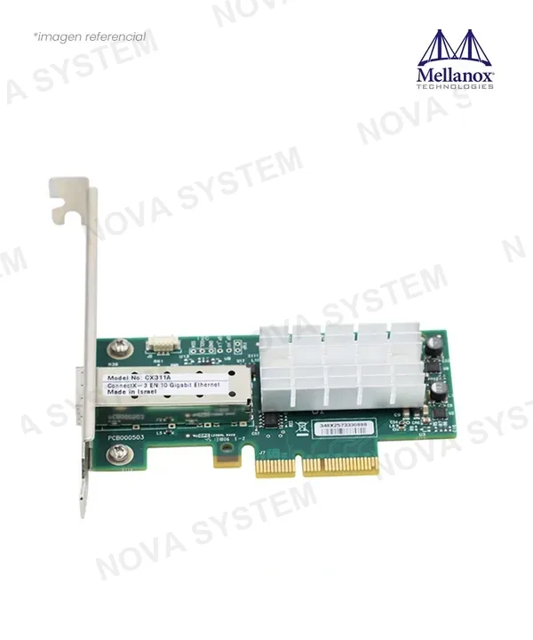 1Stplayer TARJETA DE RED NIC MELLANOX MCX311A-XCAT CX311A CONNECTX-3 EN 10G ETHERNET 10GBE SFP+ PCIE
