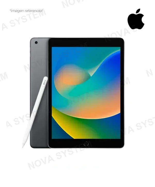 Apple IPAD 9ª GENERACIÓN WI-FI 64GB SPACE GRAY A2602 MK2K3LL/A SIN CABLE Y ADAPTADOR + APPLE PENCIL