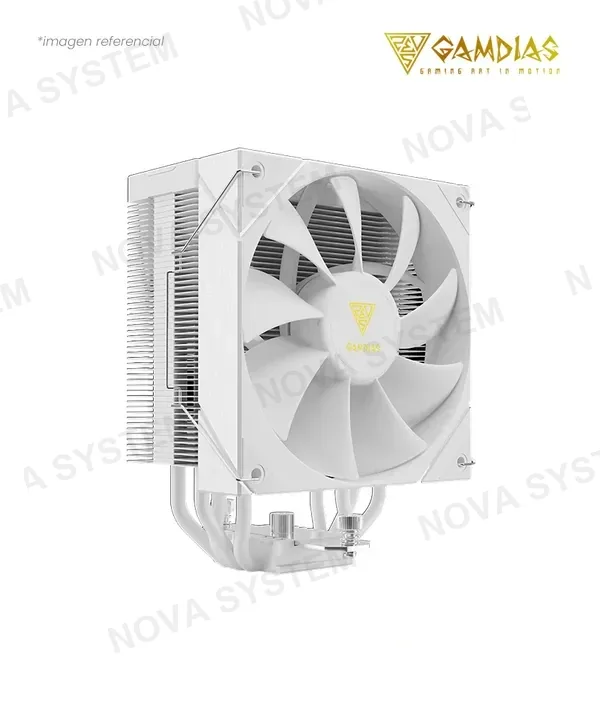 Gamdias COOLER DE CPU GAMDIAS BOREAS E2-410WH 120MM