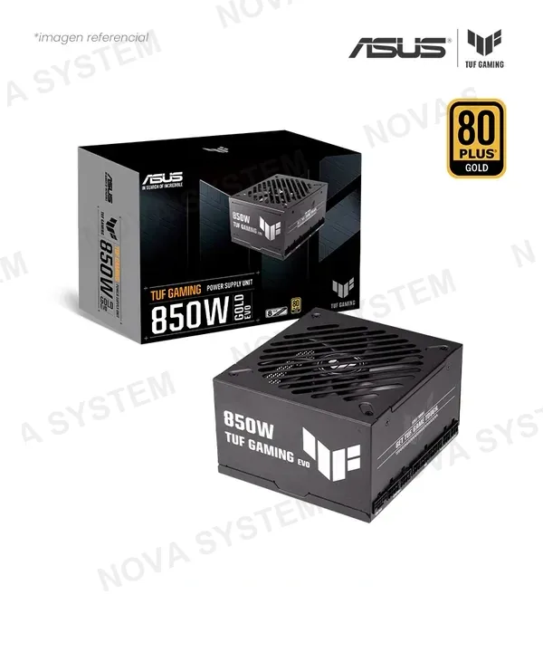 ASUS FUENTE 850W ASUS TUF GAMING 850W GOLD EVO ATX 3.1 80 PLUS GOLD ROHS FULL MODULAR TUF-GAMING-850G-EVO