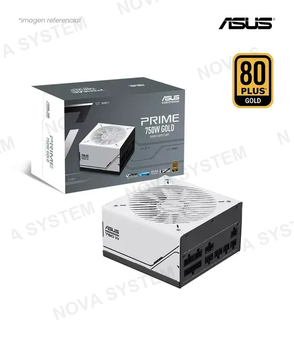ASUS FUENTE 750W ASUS PRIME 750W 80 PLUS GOLD ACTIVE PFC AP-750G