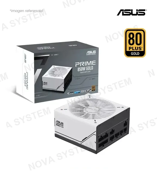 ASUS FUENTE 850W ASUS PRIME 850W 80 PLUS GOLD ACTIVE PFC AP-850G
