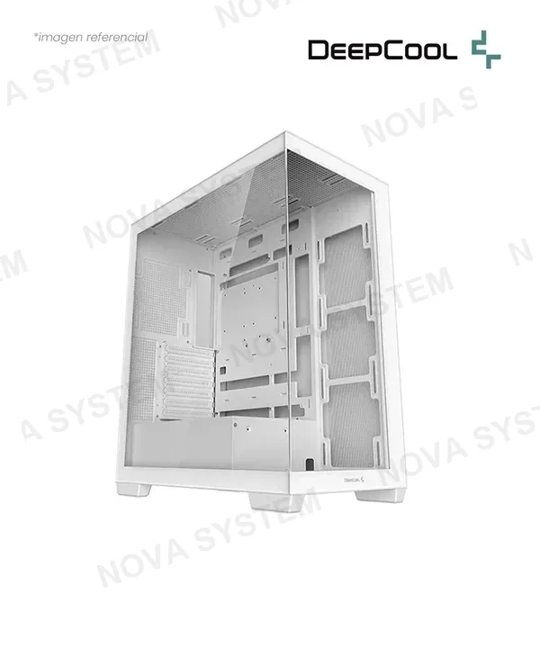 Deepcool CASE DEEPCOOL CG580 WHITE USB3.0 TIPO-C CRISTAL TEMPLADO S/FUENTE R-CG580-WHNDA0-G-1
